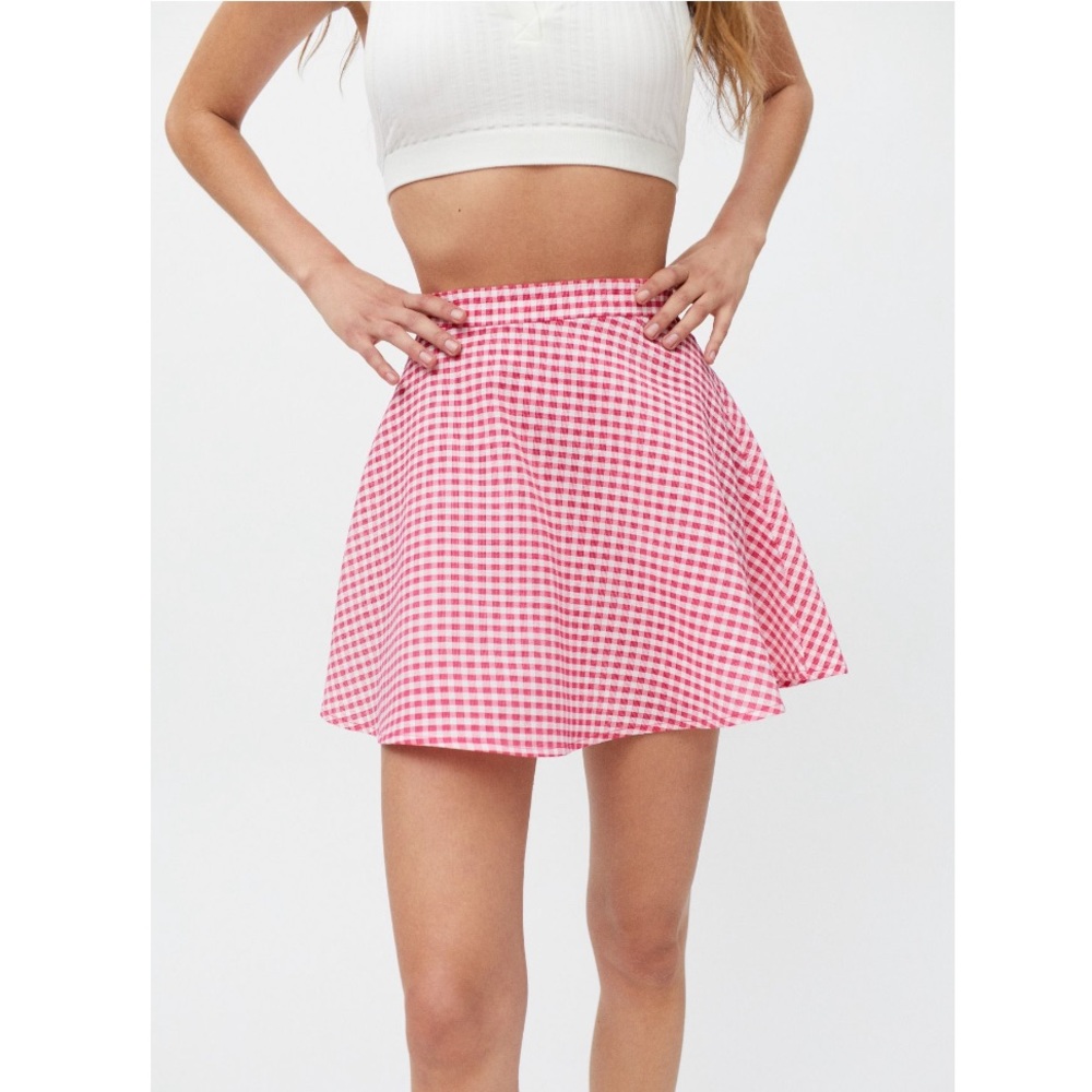 UO Angie Printed Circle Skirt